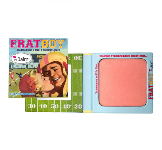 Тіні-румяна theBalm BO's Blush Fr Boy Матові персикові абрикоси.